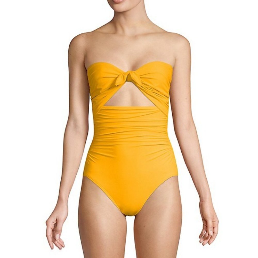 HOST PICK ✅ NWT Kate Spade Yellow Grove Beach One Piece - Small